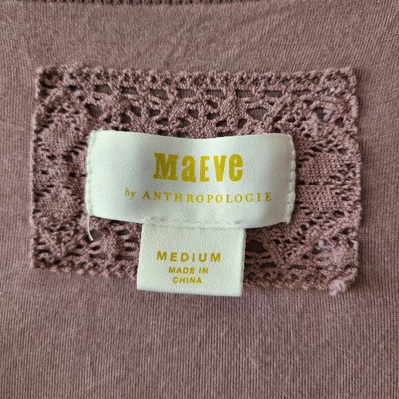 Anthropologie mauve Maxi Dress - Picture 4 of 12